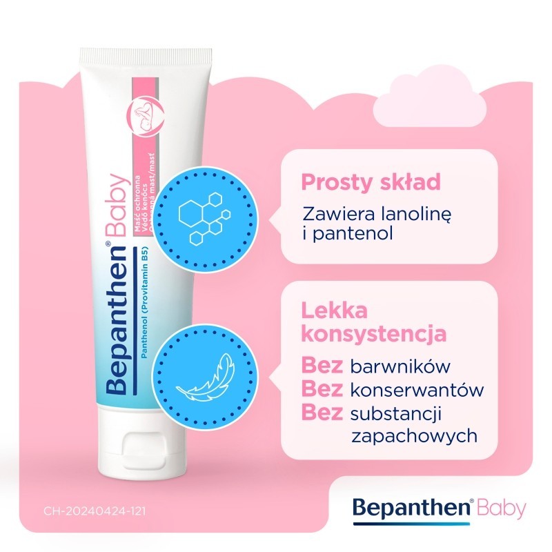 Bepanthen Baby Maść ochronna 100 g