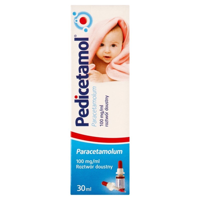 Pedicetamol Roztwór doustny 100 mg/ml 30 ml