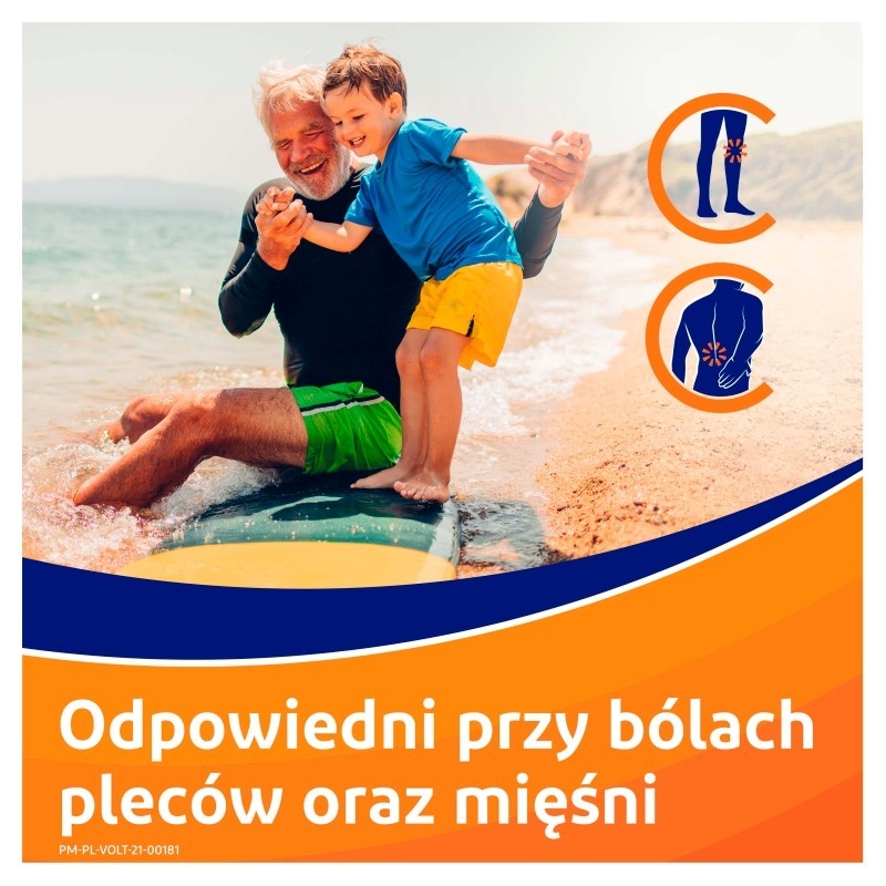 Voltaren Max 23,2 mg/g Lek przeciwbólowy przeciwzapalny i przeciwobrzękowy 180 g