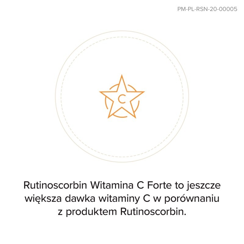 Rutinoscorbin Witamina C Forte Kapsułki 500 mg