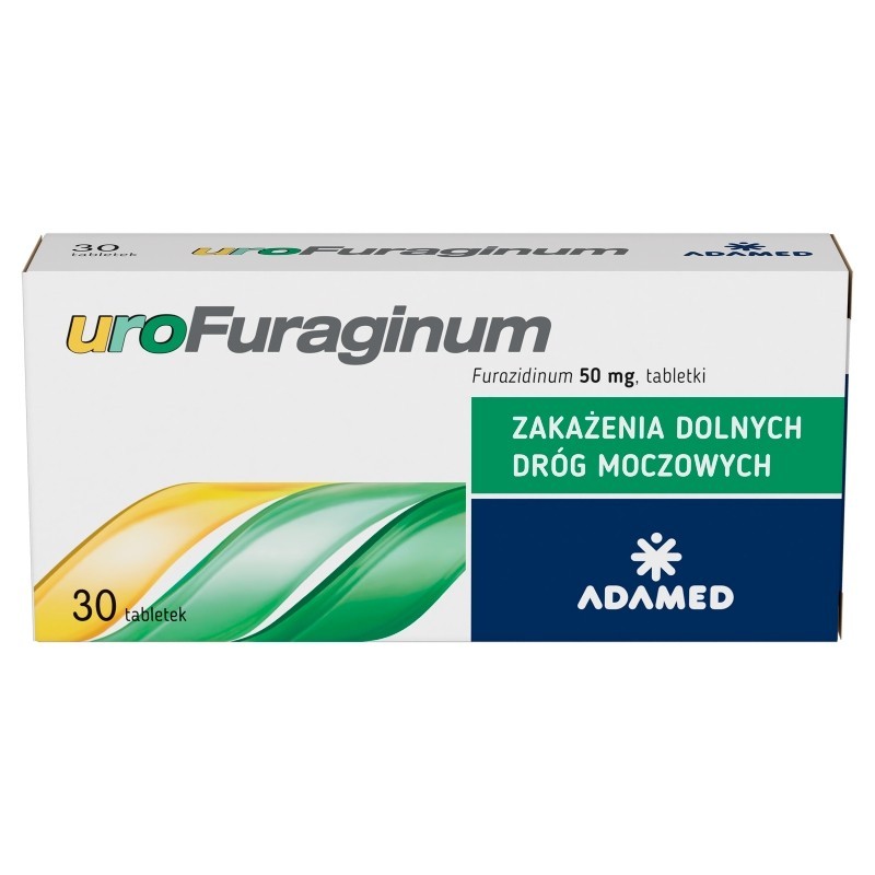 UroFuraginum Furazidinum 50 mg 30 sztuk