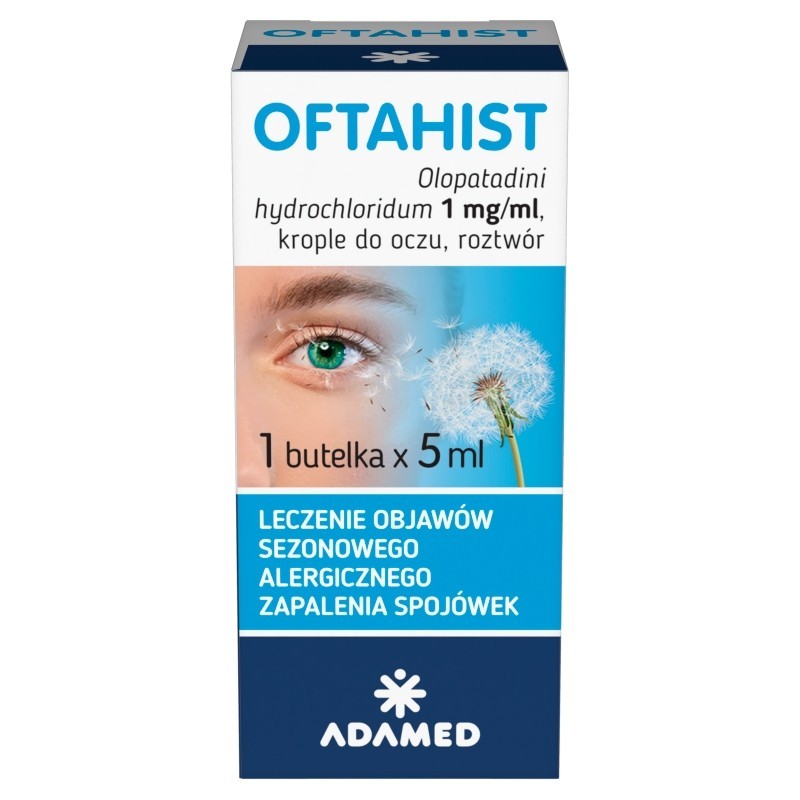 Oftahist Krople do oczu 1 mg/ml 5 ml