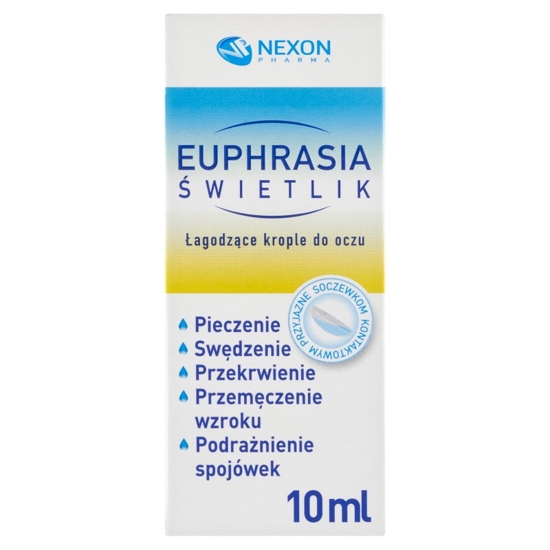 Euphrasia Świetlik Łagodzące krople do oczu 10 ml