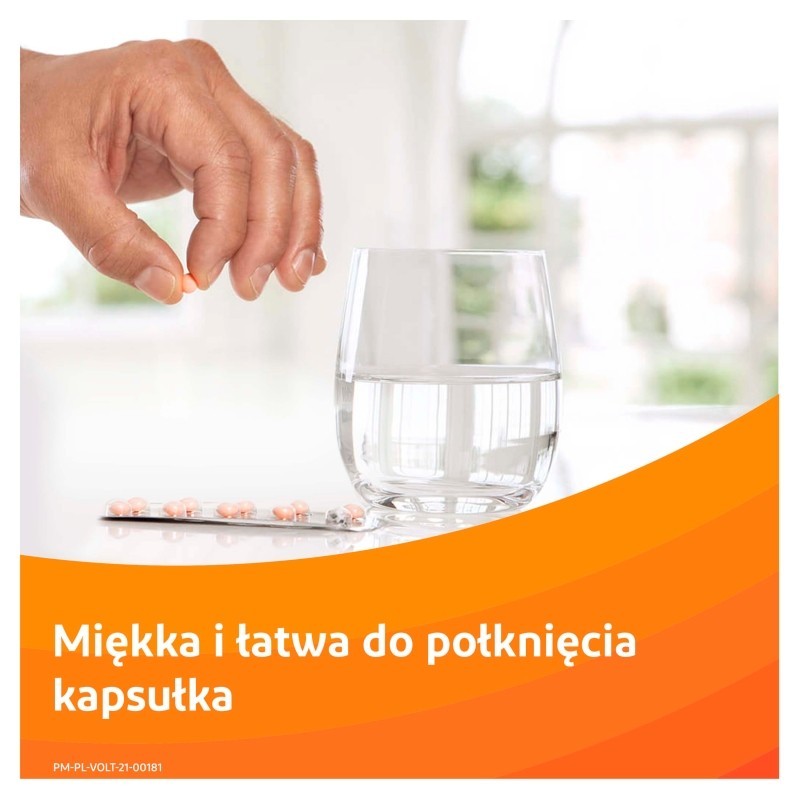 Voltaren Express Forte 25 mg Lek przeciwbólowy przeciwzapalny i przeciwgorączkowy 20 sztuk