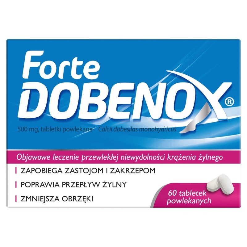 Dobenox Forte 500 mg Tabletki powlekane 60 sztuk