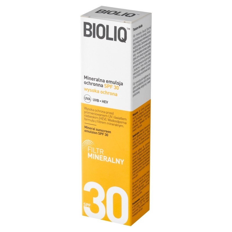 Bioliq Mineralna emulsja ochronna SPF 30 30 ml