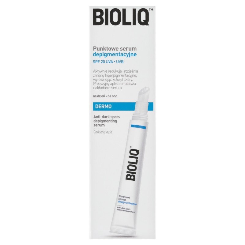 Bioliq Dermo Punktowe serum depigmentacyjne na dzień na noc 10 ml