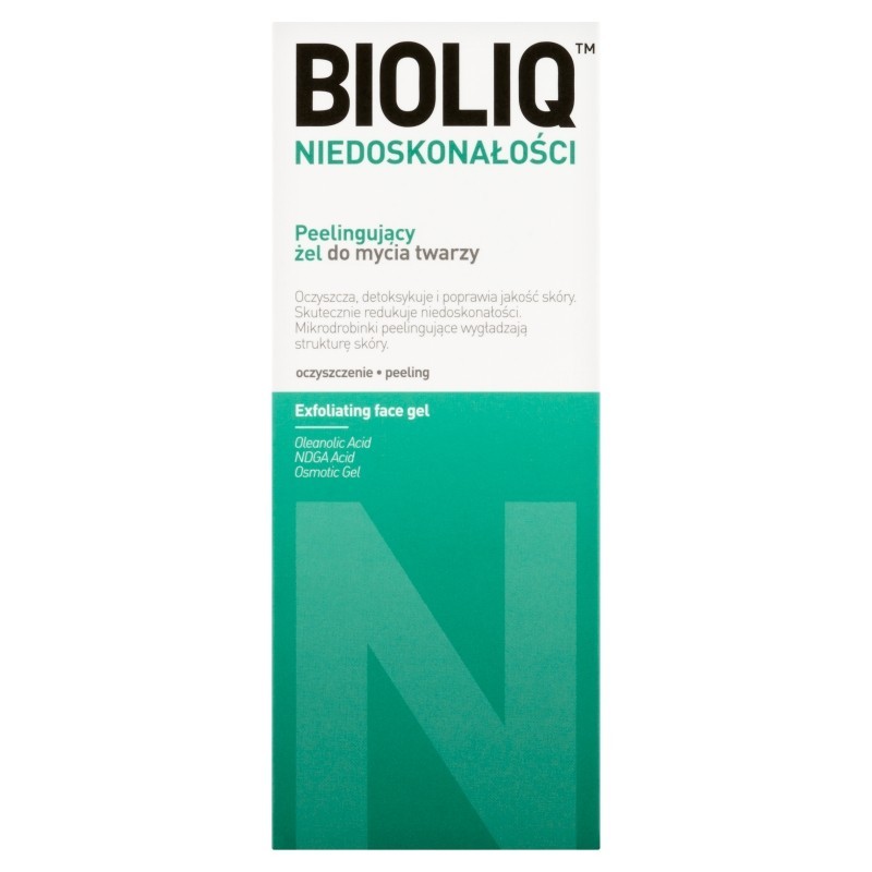 Bioliq Niedoskonałości Peelingujący żel do mycia twarzy 125 ml