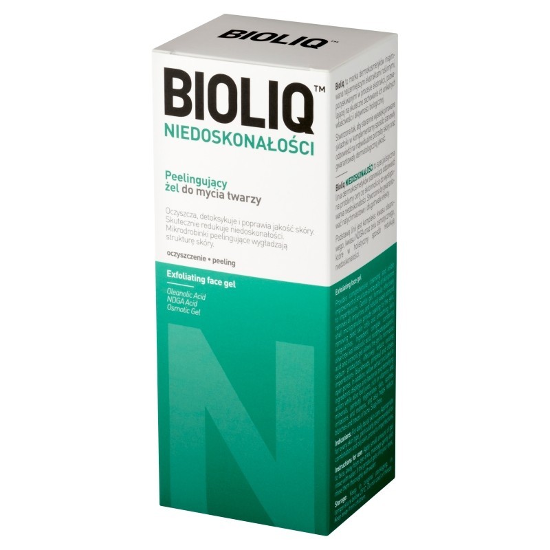 Bioliq Niedoskonałości Peelingujący żel do mycia twarzy 125 ml