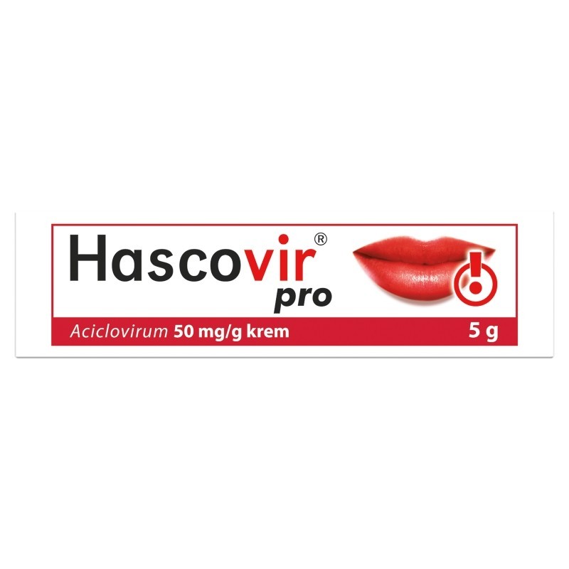 Hascovir Pro 50 mg/g Krem 5 g