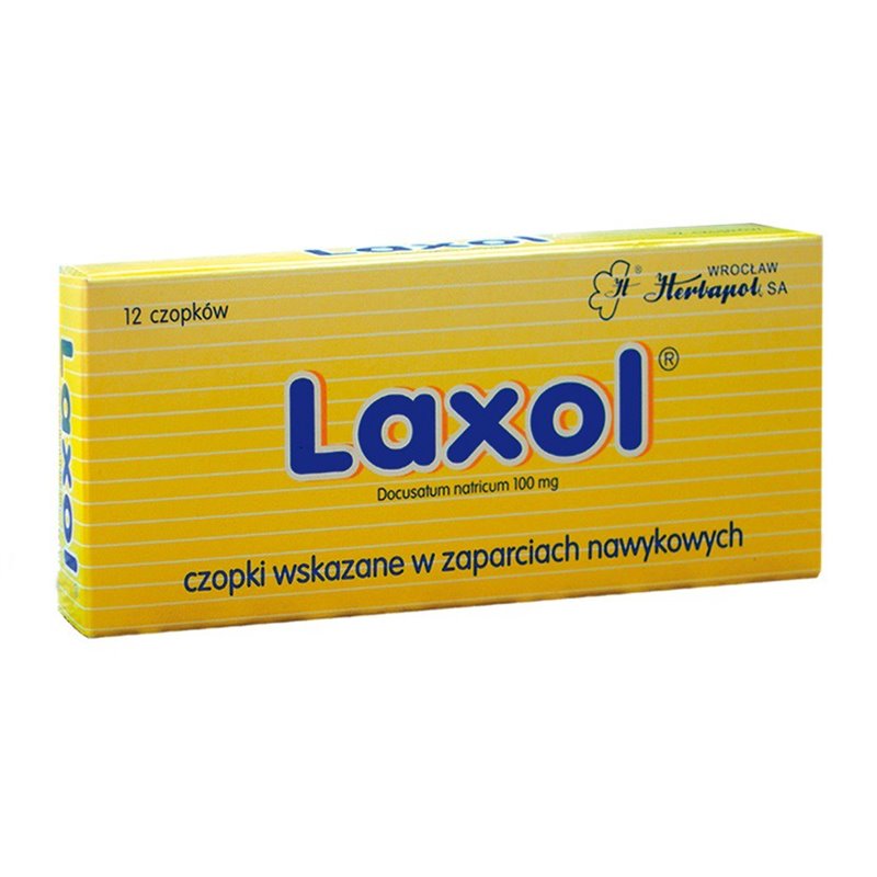 LAXOL CZOP.DOODBYT. 0,1 G 12 CZOP.