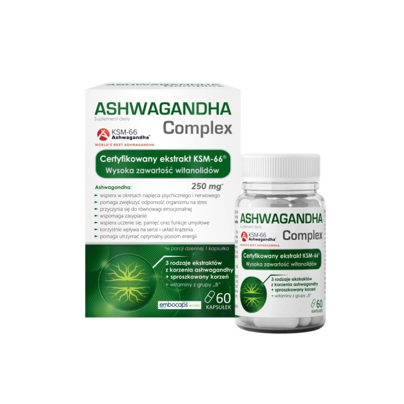 Ashwagandha Complex 60 tabletek
