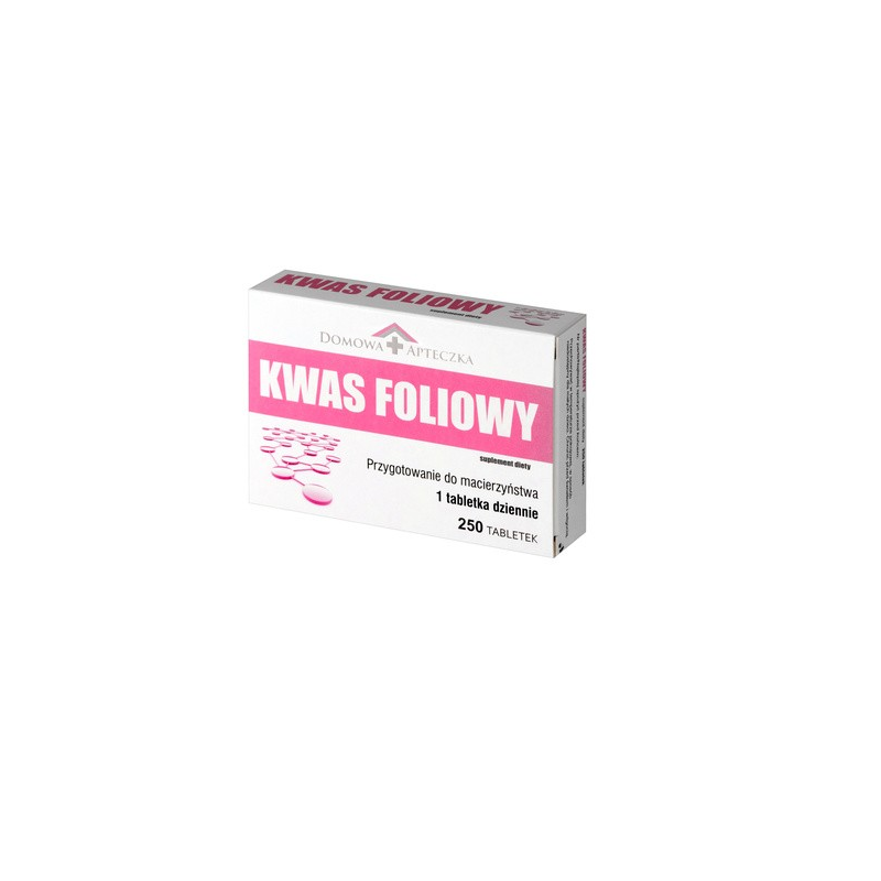 Domowa Apteczka Kwas Foliowy 250 tabletek