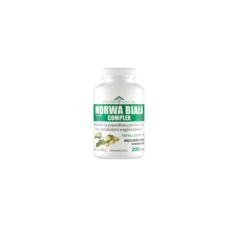 Domowa Apteczka Morwa Biała Complex 200 tabletek