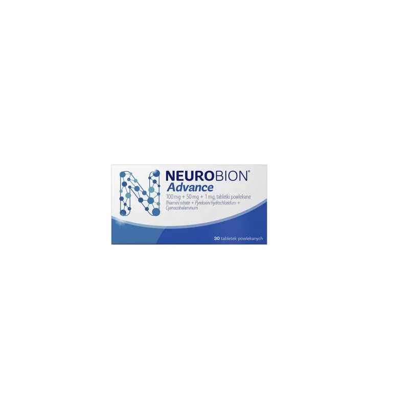 Neurobion Advance 100mg+50mg+1mg 30 tabletek