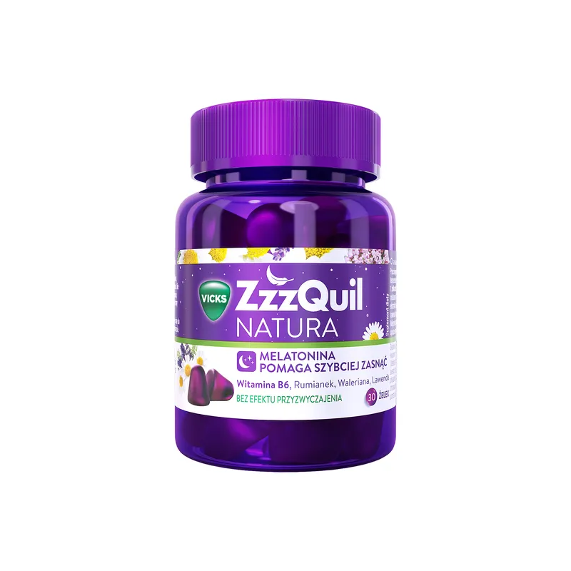 ZzzQuil Natura owoce leśne 30 żelek