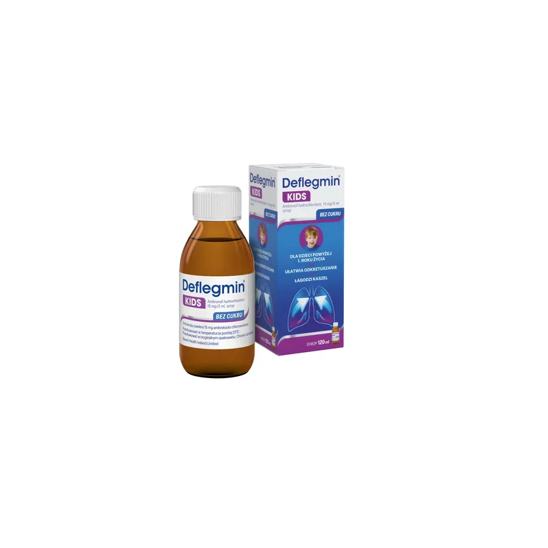 Deflegmin Kids (Deflegmin Junior) 15 mg/5ml syrop 120 ml