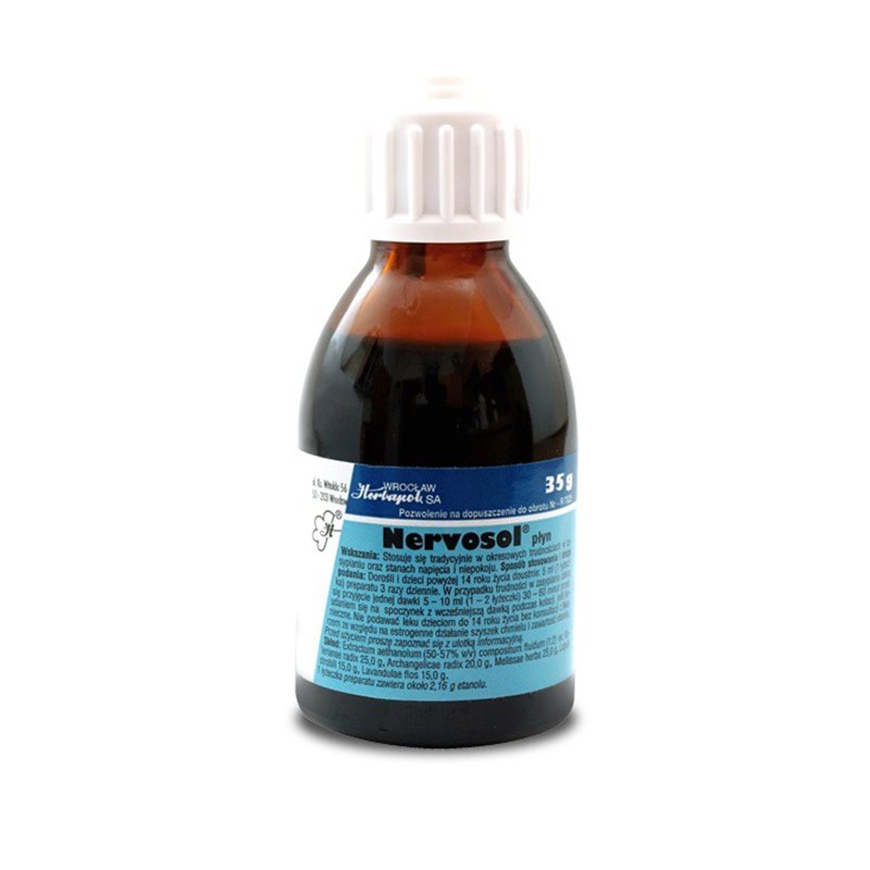 NERVOSOL KROPLE - 35 G