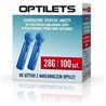 LANCETY OPTILETS - - 100 SZT.