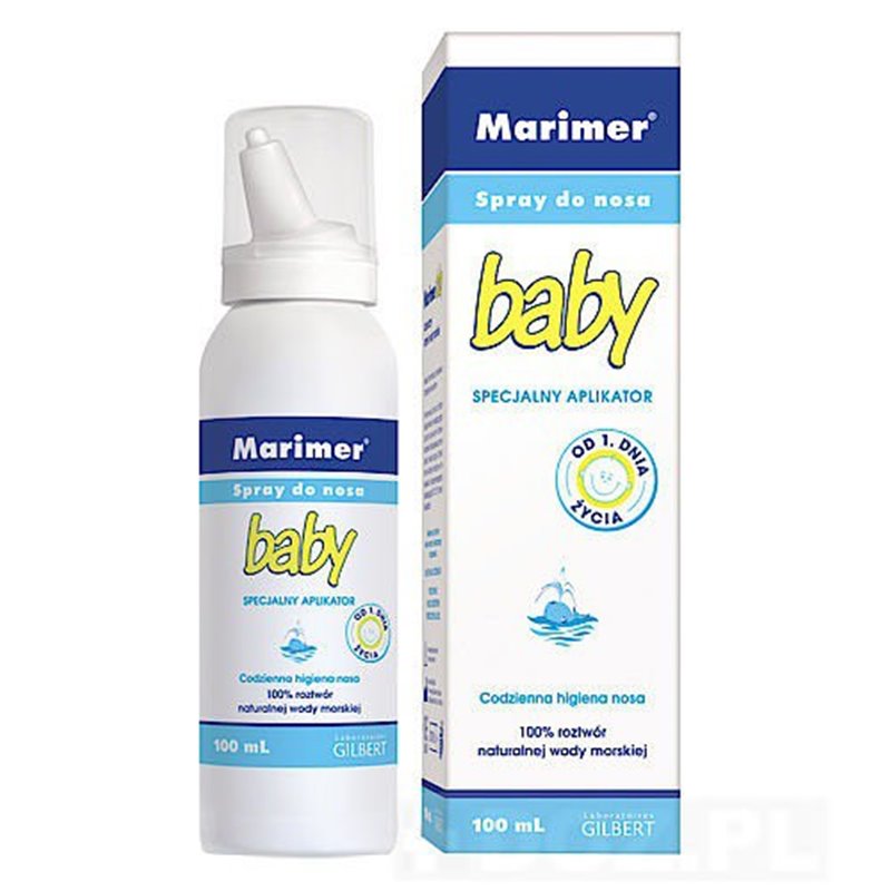 MARIMER BABY IZOTONICZNY SPRAY D/NOSA - 100 ML