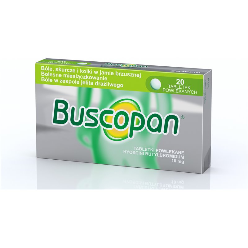 BUSCOPAN TABL.POWL. 0,01 G 20 TABL.