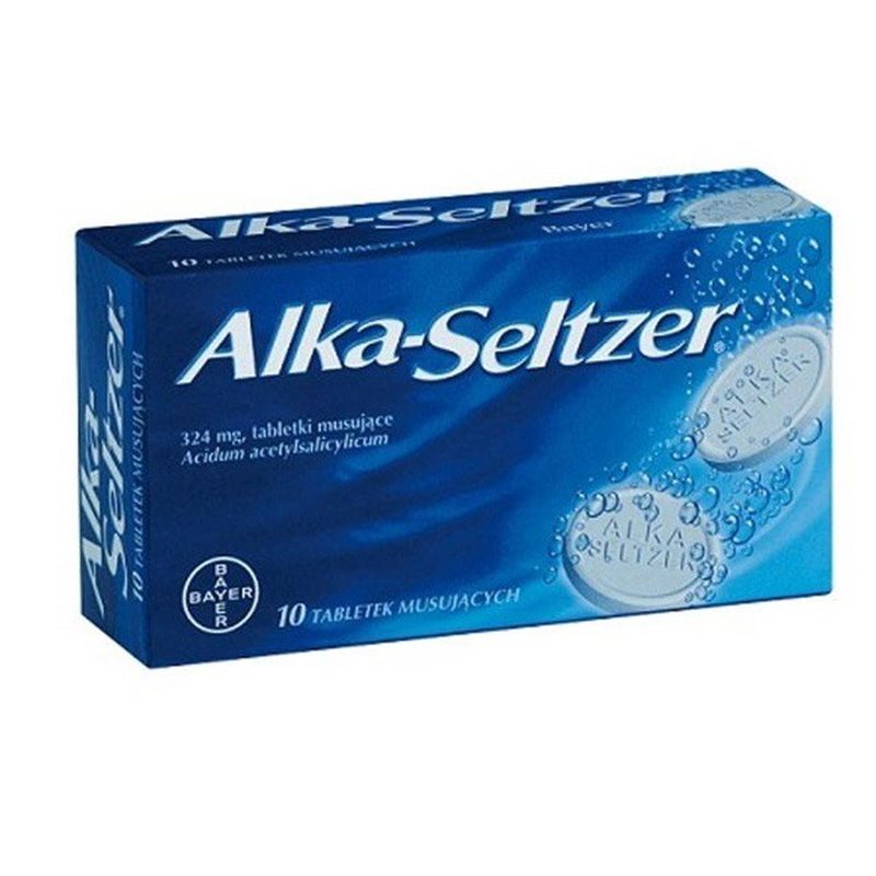 ALKA-SELTZER TABL.MUS. 0,324 G 10 TABL.