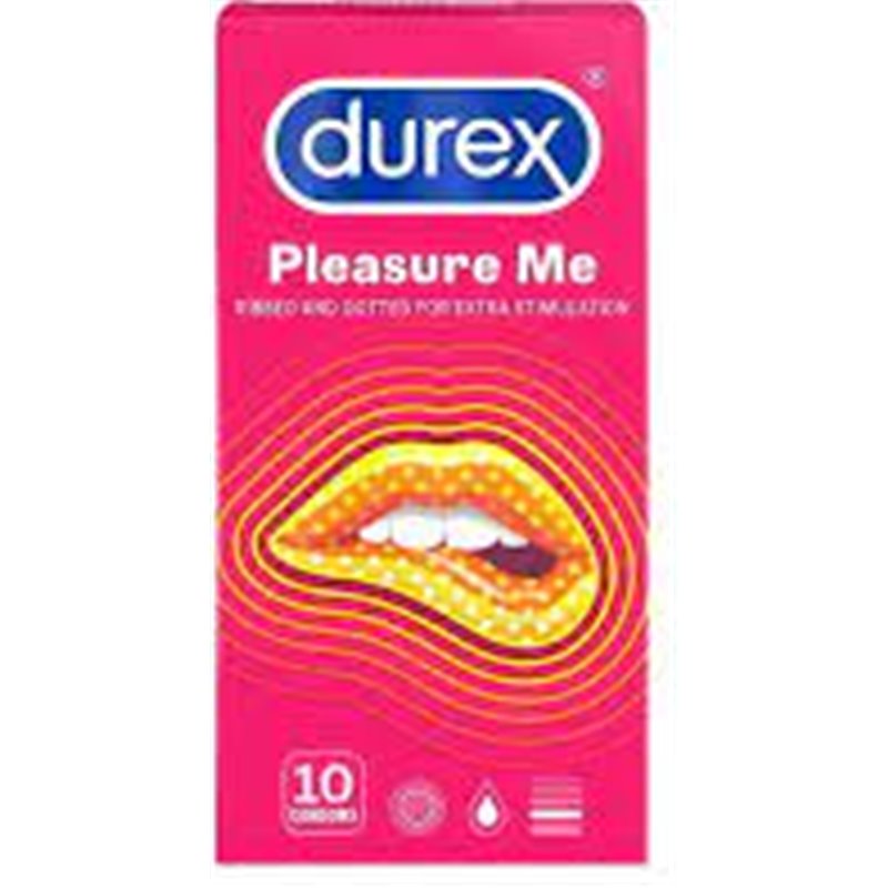 PREZERWAT. DUREX PLEASUREMAX NAWILŻ. - - 3 SZT.