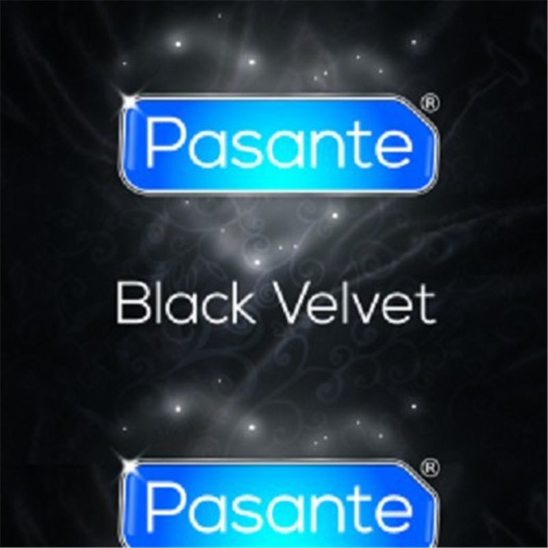 Prezerwatywy Pasante Black Velvet  1 szt