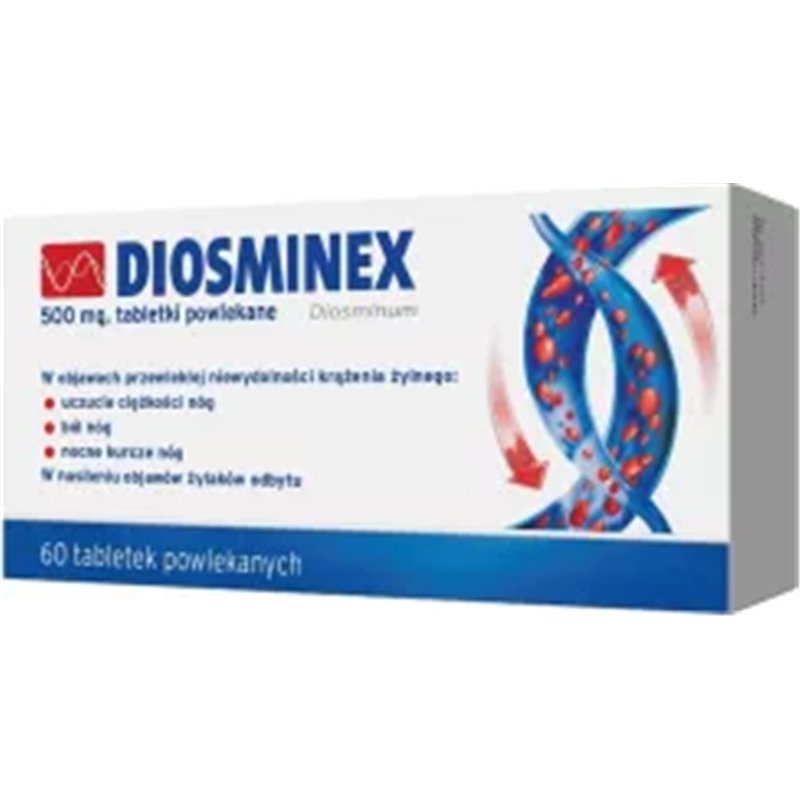 Diosminex 500mg 60 tabletek