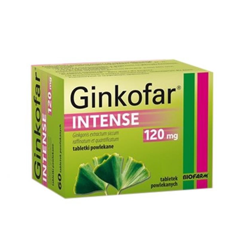 Ginkofar Intense 30 tabl.