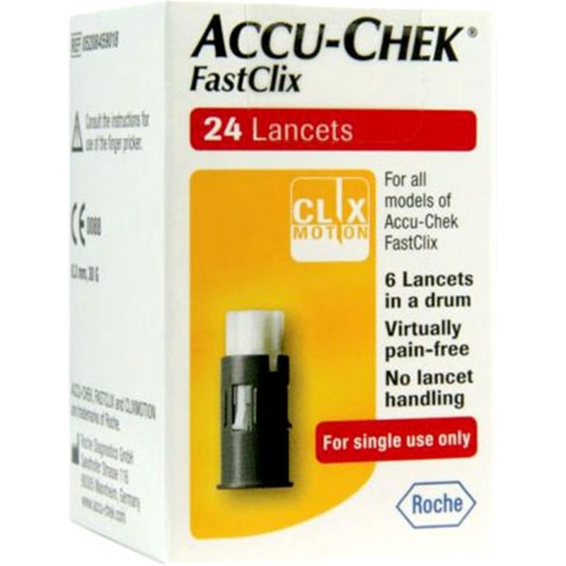 Accu-Chek FastClix lancety 24 sztuki