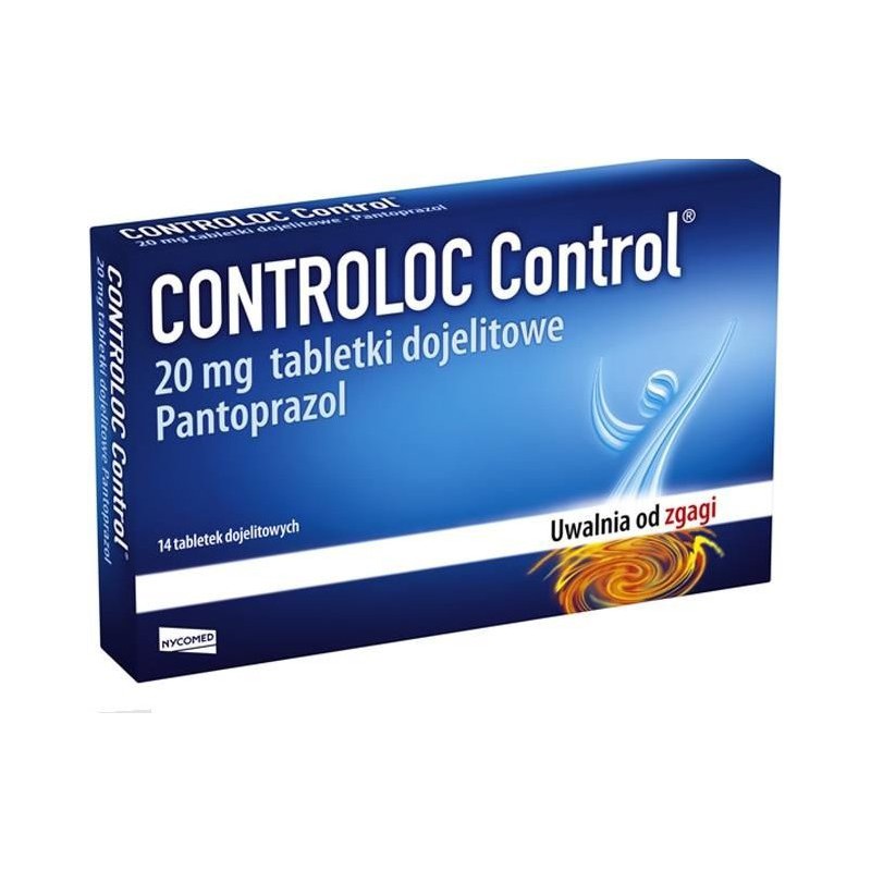 Controloc Control 20mg 14 tabletek