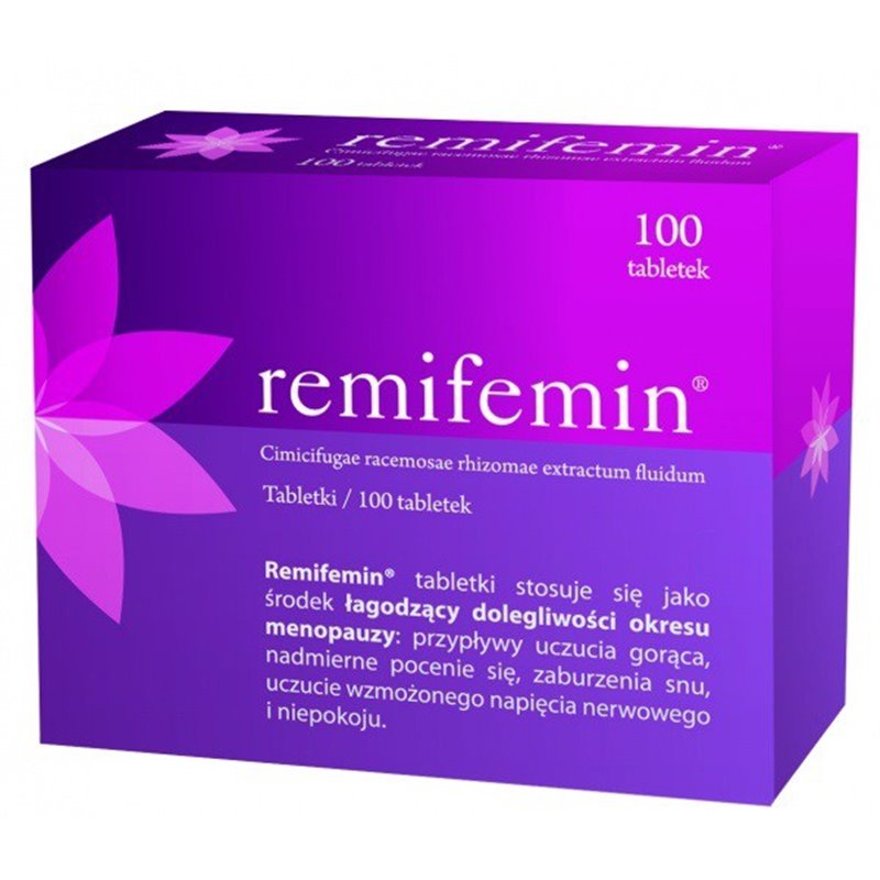 Remifemin, 100 tabletek