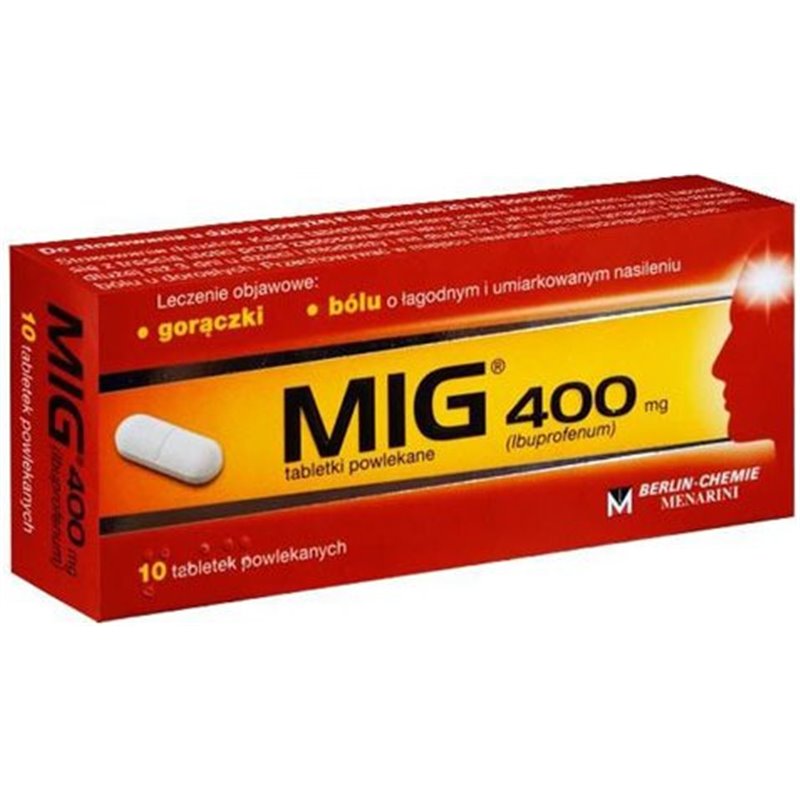 MIG 400mg 10 tabletek