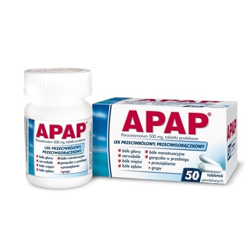 APAP TABL.POWL. 0,5 G 50 TABL.(BUTELKA)