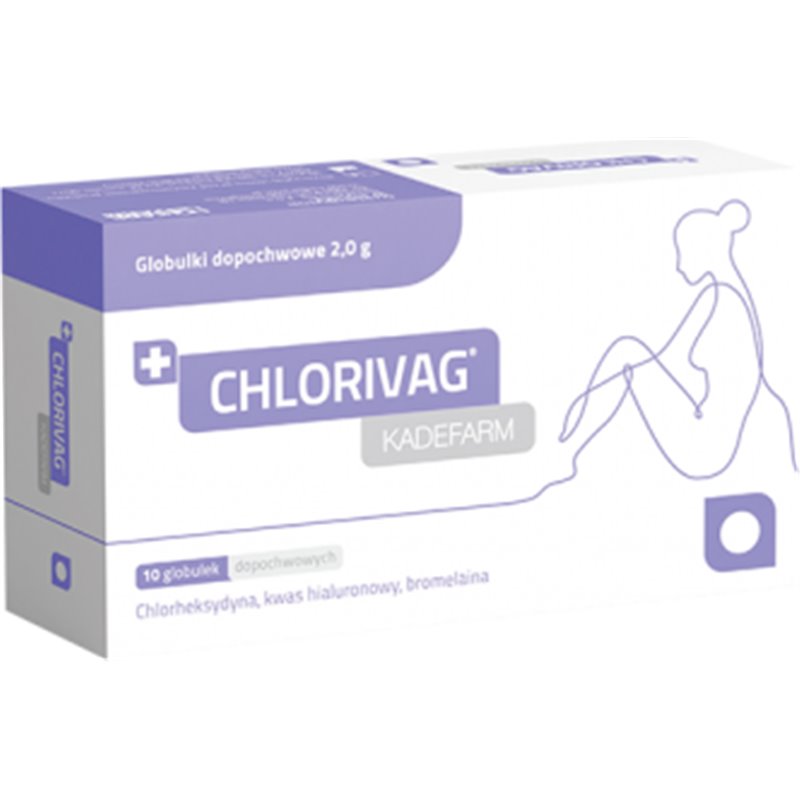 Chlorivag 10 globulek po 2 g