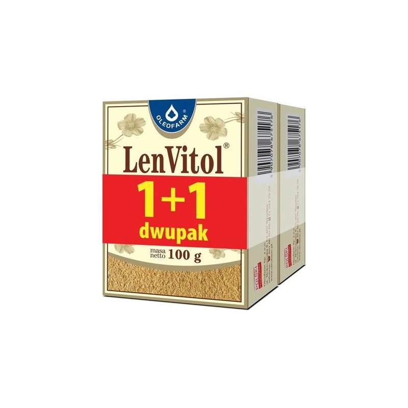 Len Mielony LenVitol Oleofarm 100 g + 100g