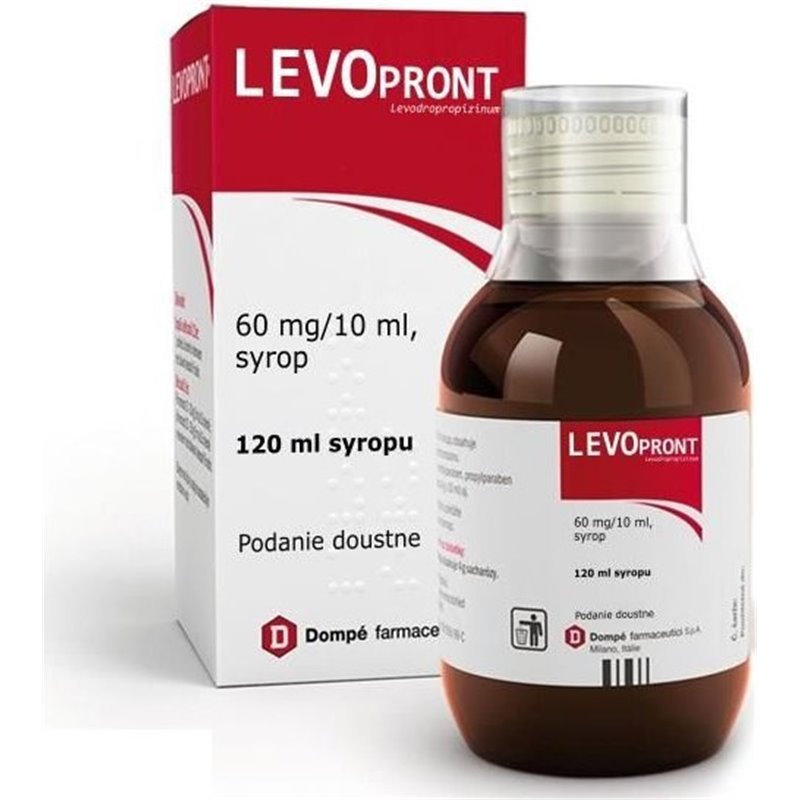 Levopront syrop 0,06g/10ml 120ml