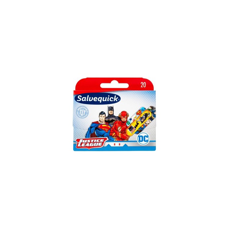 Salvequick Justice League plastry 20 sztuk