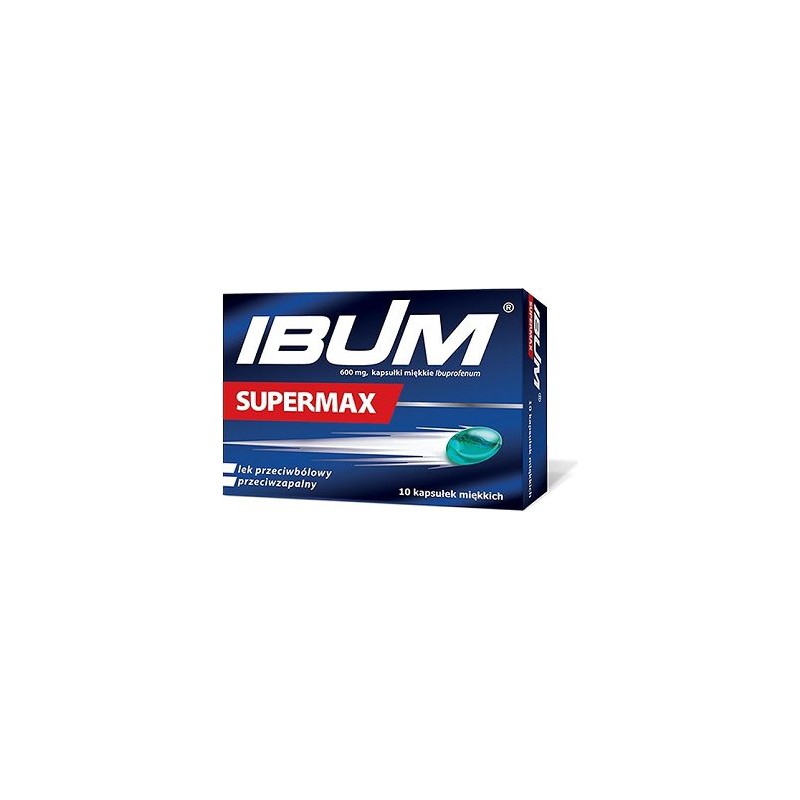 Ibum SuperMax 600mg 10 kapsułek