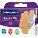 Salvequick Family Mix zestaw plastrów 26 sztuk