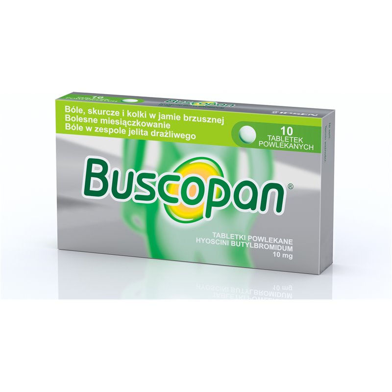 BUSCOPAN TABL.POWL. 0,01 G 10 TABL.