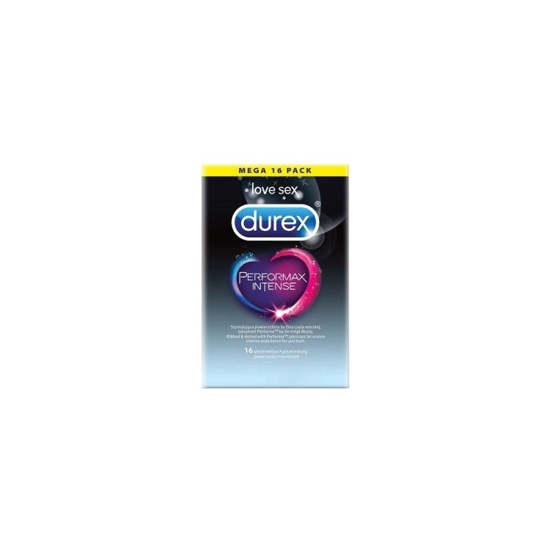 Prezerwatywy Durex Performax Intense 16 sztuk