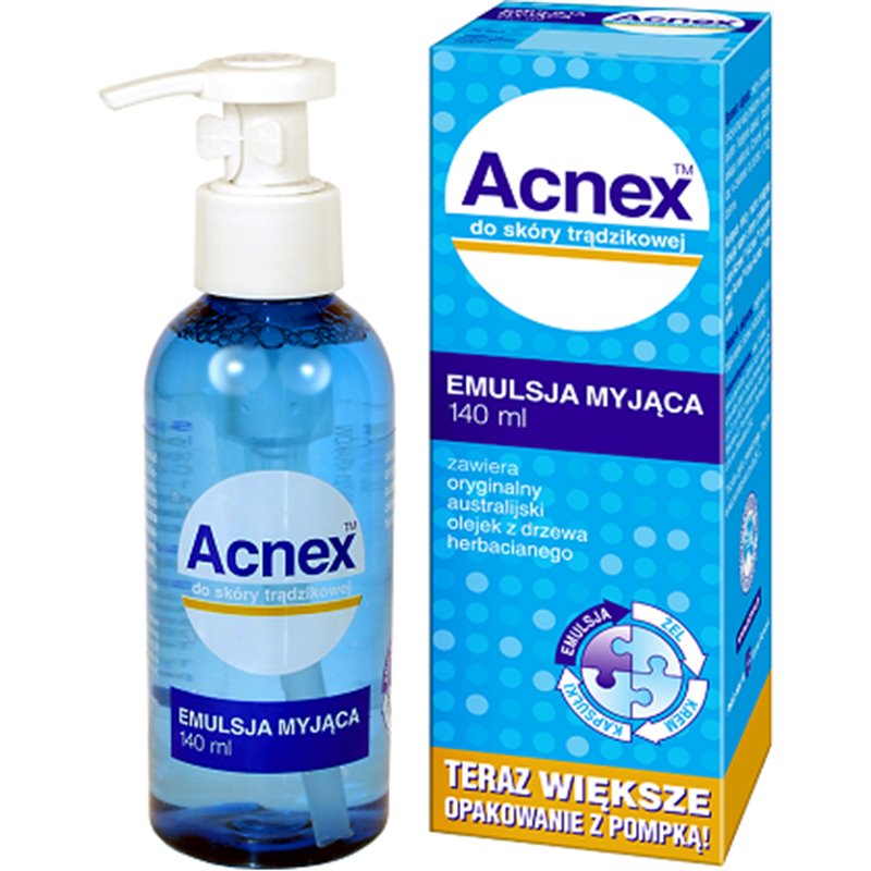 Acnex emulsja myjąca 140 ml