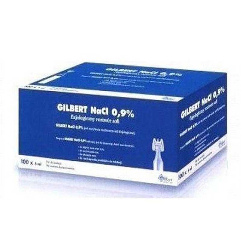 GILBERT NA CHL. 0,9% - - 100 POJ.A 5ML