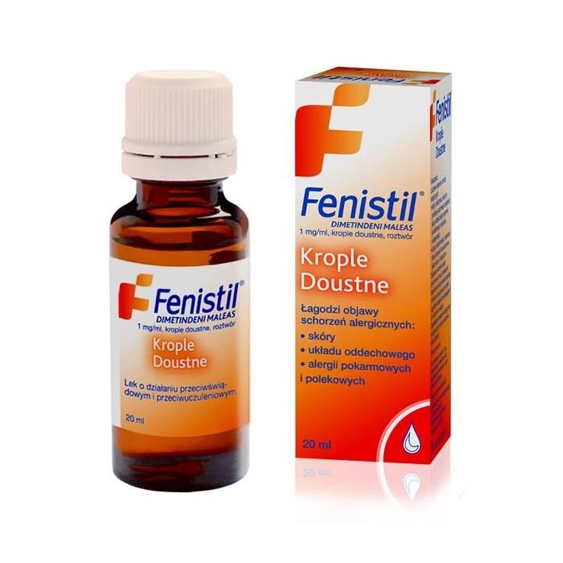 FENISTIL KROP.DOUSTNE ROZTWÓR 1 MG/1ML 20 ML (BUTE