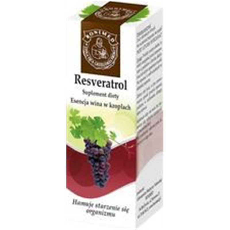 RESVERATROL ESENCJA WINA W KROPLACH - - 20 ML