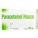 Paracetamol Hasco 0,125g 10 czopków doodbytniczych