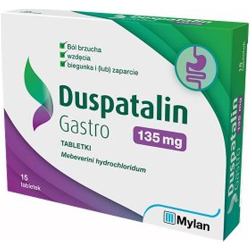 Duspatalin Gastro 135mg 15 tabletek