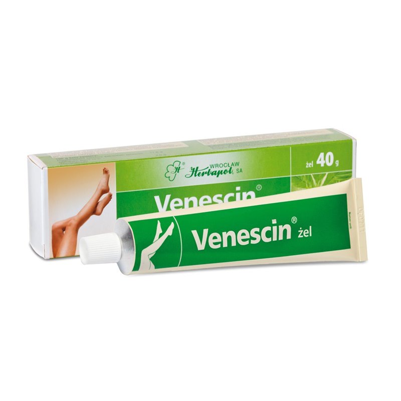 VENESCIN ŻEL (0,02G+0,118G)/G 40 G